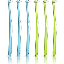 Amazon | Griowenke 6本入 ワンタフトブラシ やわらかめ 超極細